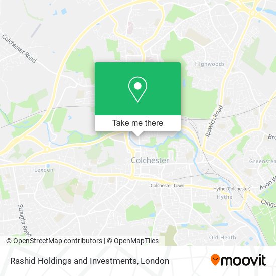 Rashid Holdings and Investments map
