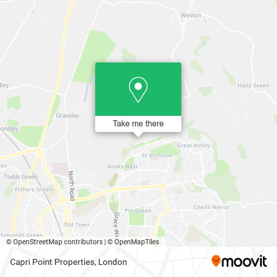 Capri Point Properties map