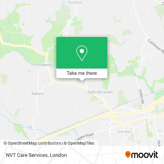 NVT Care Services map