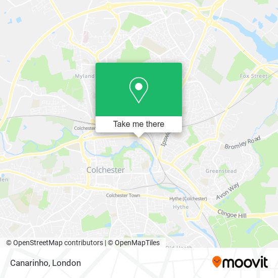 Canarinho map