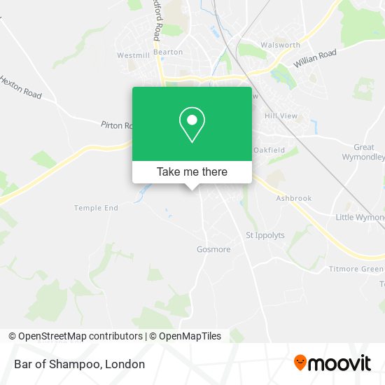 Bar of Shampoo map