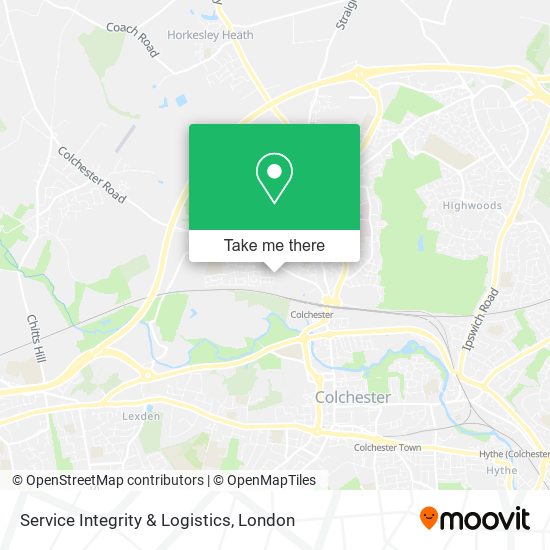 Service Integrity & Logistics map