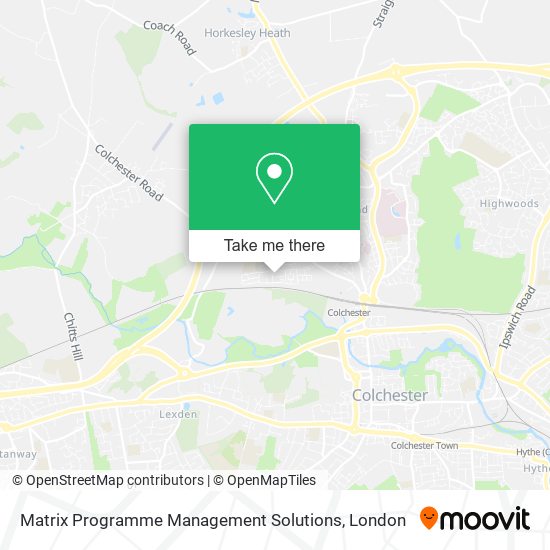Matrix Programme Management Solutions map