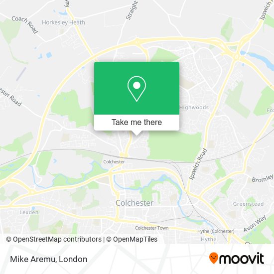 Mike Aremu map