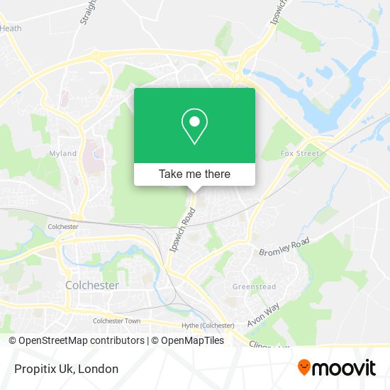 Propitix Uk map