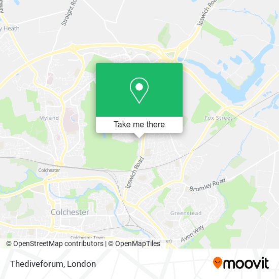 Thediveforum map