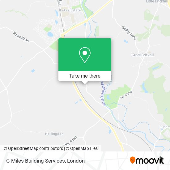 G Miles Building Services map