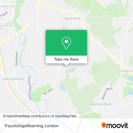 Psychology4learning map