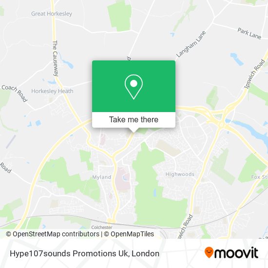 Hype107sounds Promotions Uk map
