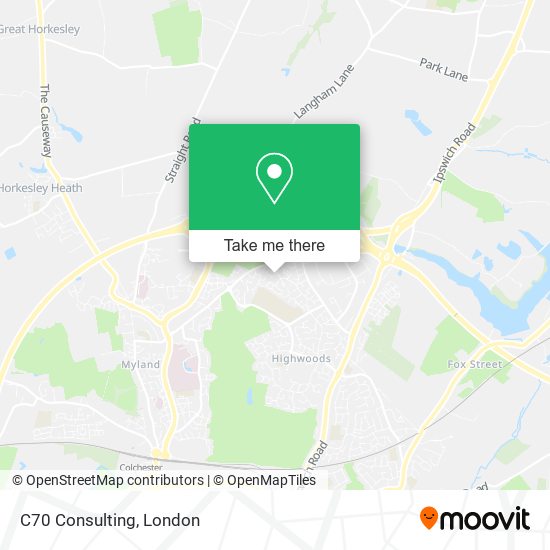 C70 Consulting map