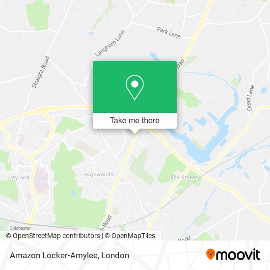 Amazon Locker-Amylee map