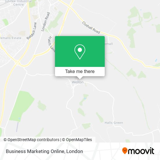 Business Marketing Online map