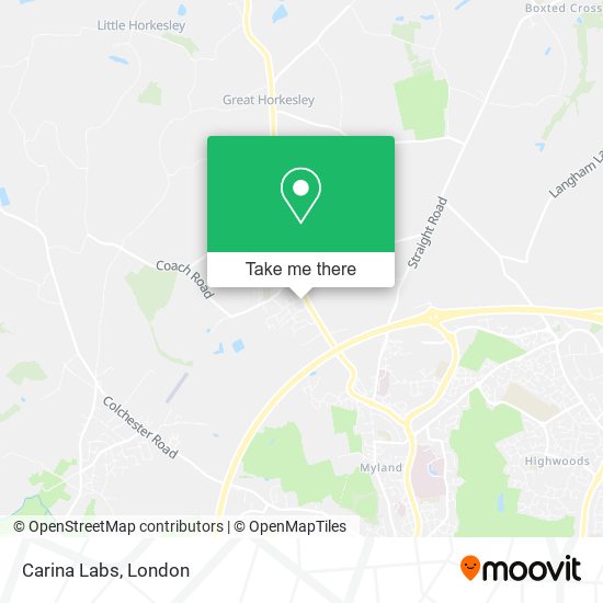 Carina Labs map