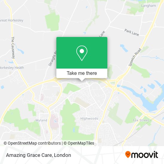 Amazing Grace Care map