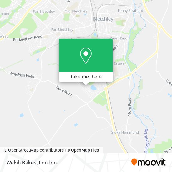 Welsh Bakes map