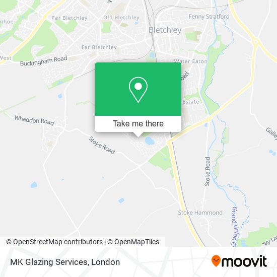 MK Glazing Services map
