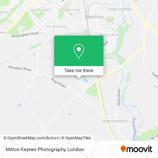 Milton Keynes Photography map