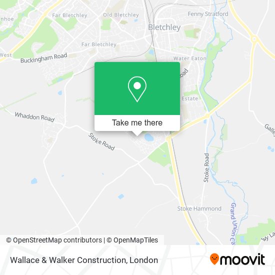 Wallace & Walker Construction map