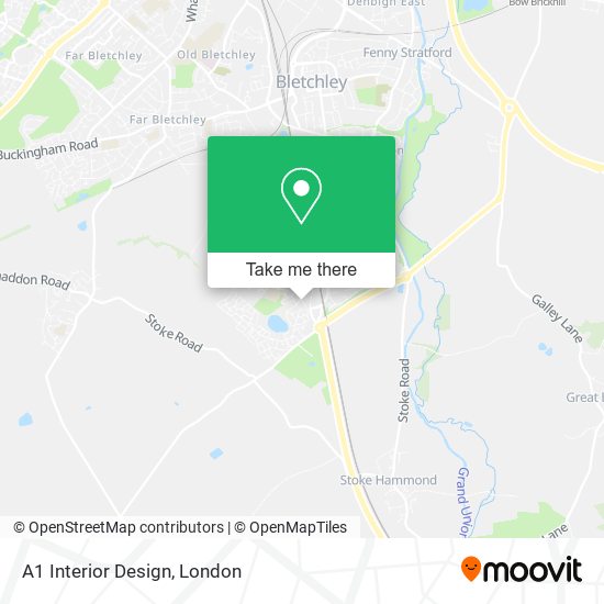 A1 Interior Design map
