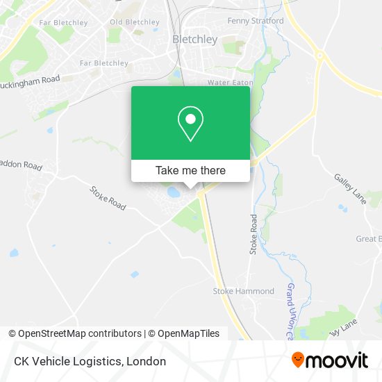 CK Vehicle Logistics map