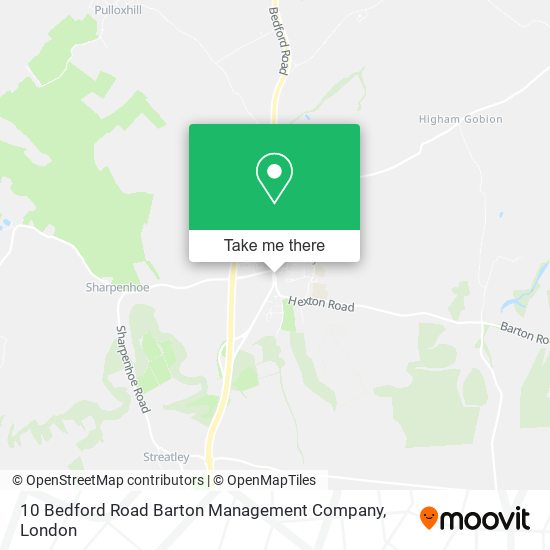 10 Bedford Road Barton Management Company map