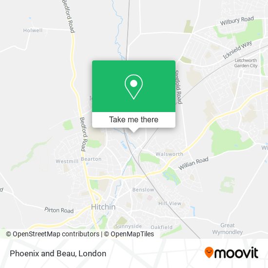 Phoenix and Beau map