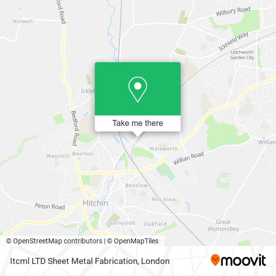 Itcml LTD Sheet Metal Fabrication map