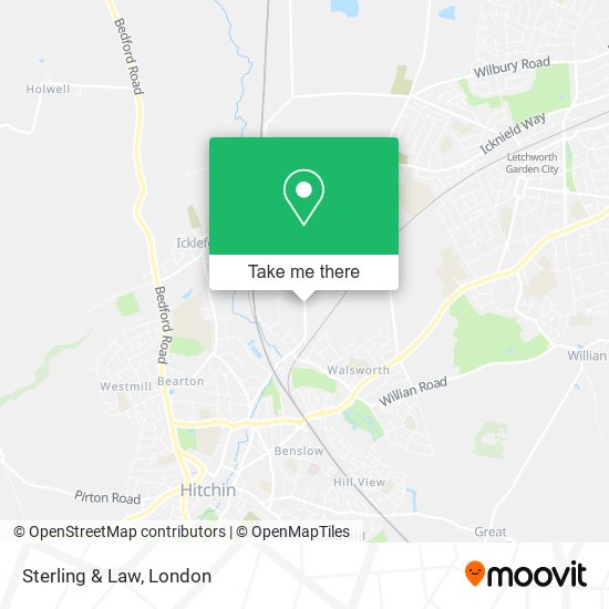 Sterling & Law map