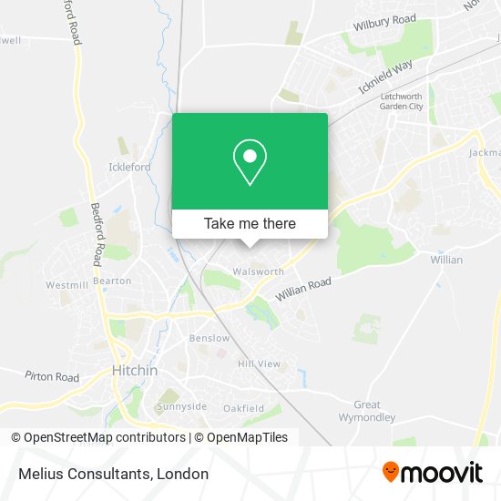 Melius Consultants map