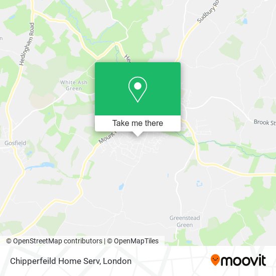 Chipperfeild Home Serv map