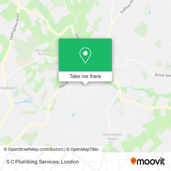 S C Plumbing Services map