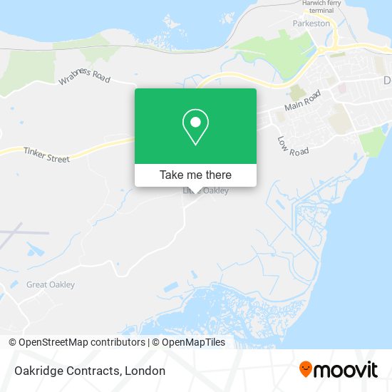 Oakridge Contracts map
