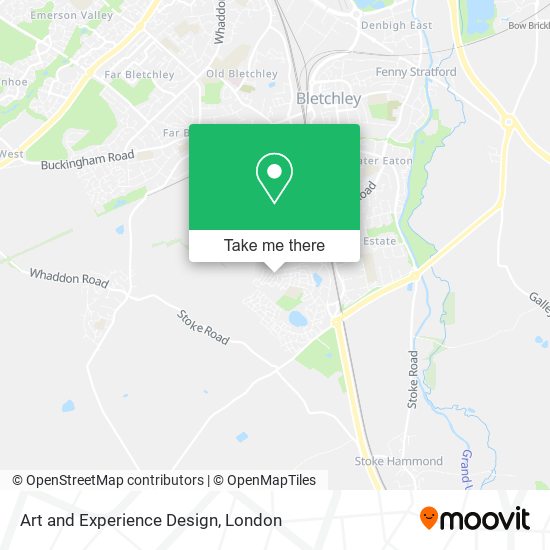 Art and Experience Design map