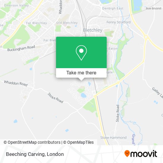 Beeching Carving map