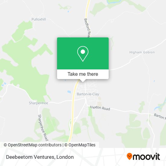 Deebeetom Ventures map
