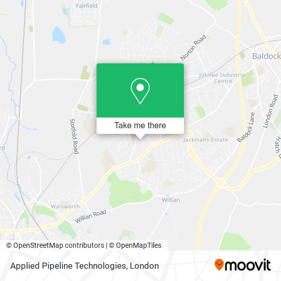 Applied Pipeline Technologies map