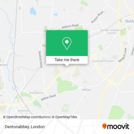 Dentonabbey map