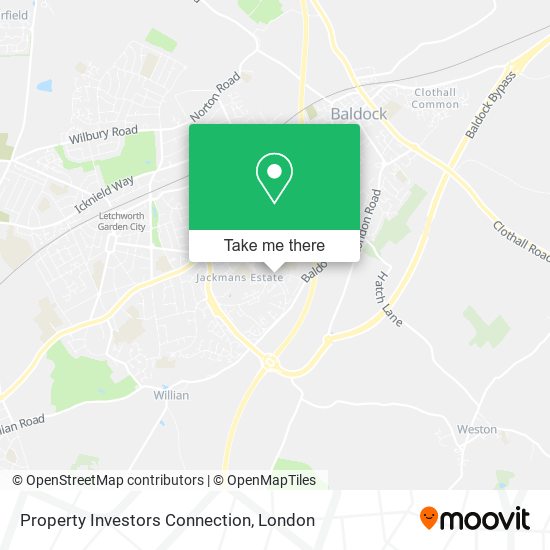 Property Investors Connection map