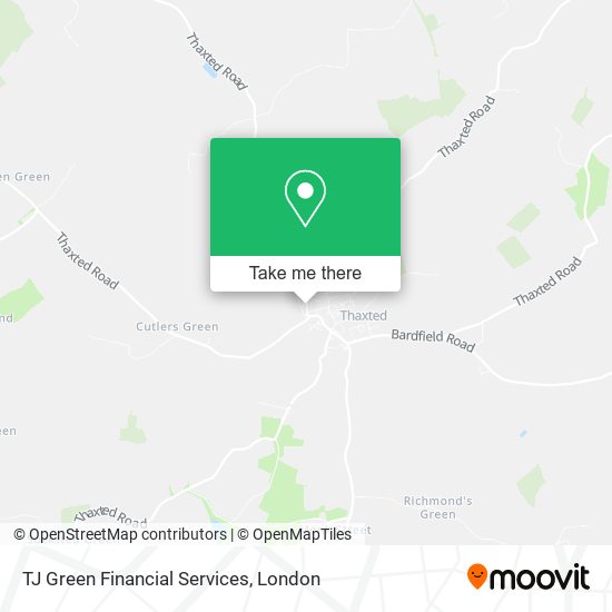 TJ Green Financial Services map
