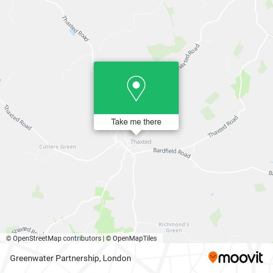 Greenwater Partnership map
