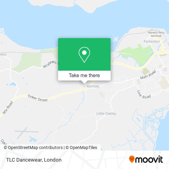 TLC Dancewear map