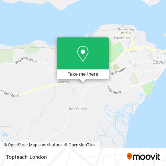 Topteach map