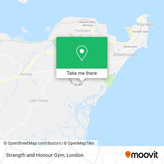 Strength and Honour Gym map