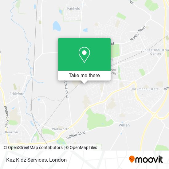 Kez Kidz Services map