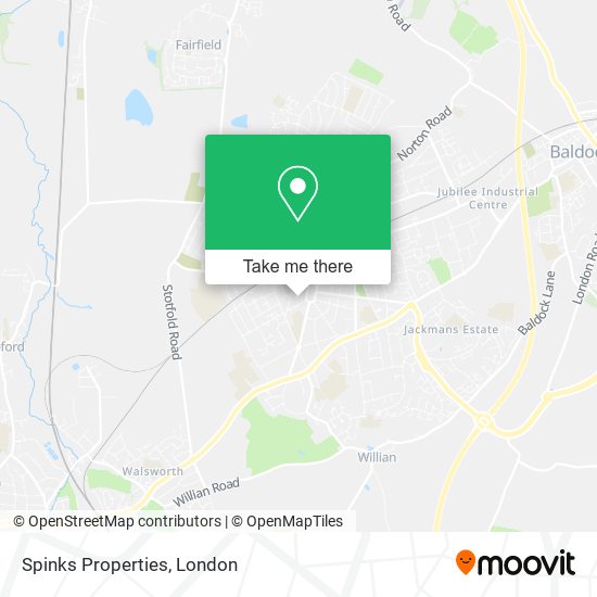 Spinks Properties map