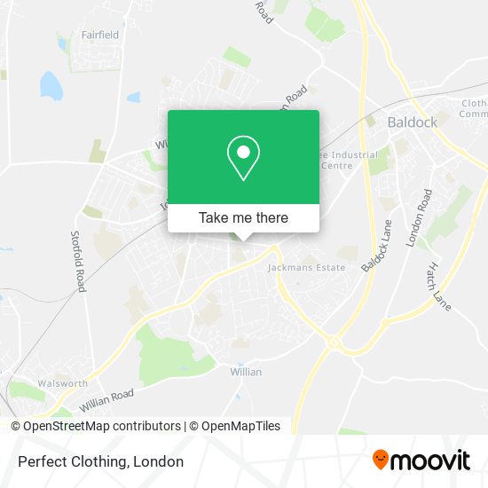 Perfect Clothing map