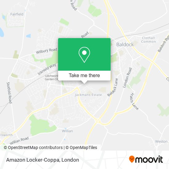 Amazon Locker-Coppa map