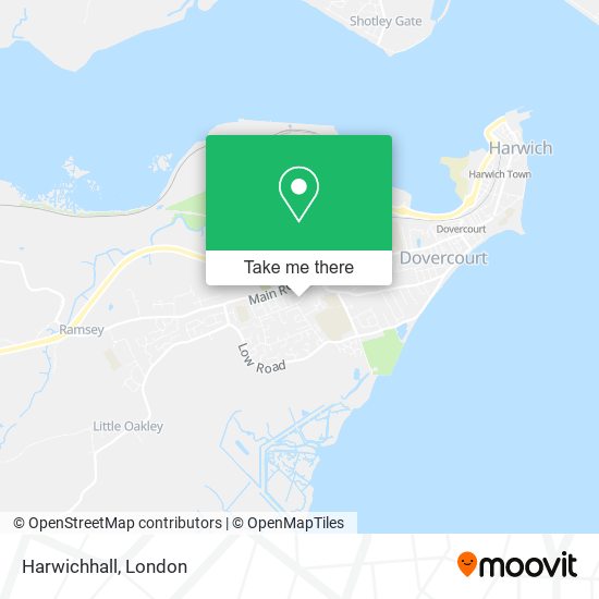 Harwichhall map