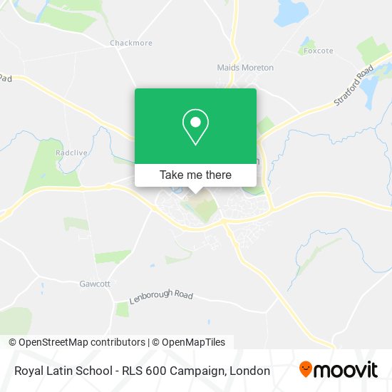 Royal Latin School - RLS 600 Campaign map