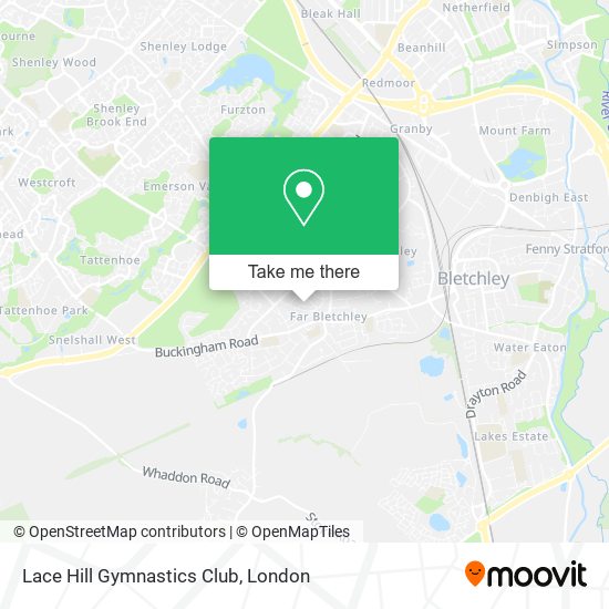 Lace Hill Gymnastics Club map